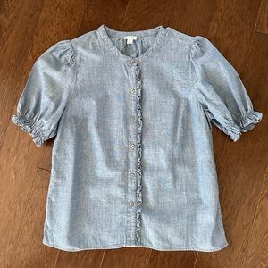 Jcrew Factory chambray top